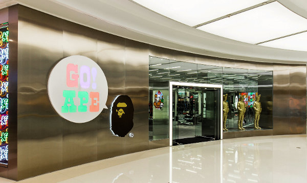 沈陽 Bape 專賣店、門店地址