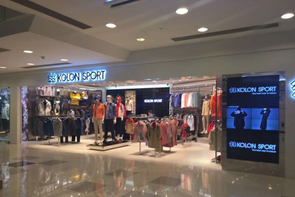 成都 Kolon Sport 可隆專賣店、實體店