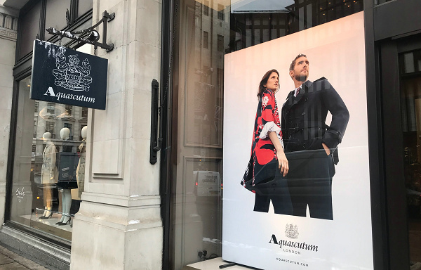 香港 Aquascutum 雅格獅丹旗艦店、實體店