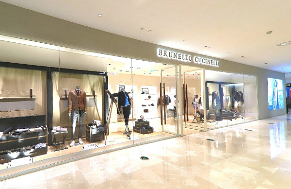 成都 Brunello Cucinelli 旗艦店、實體店