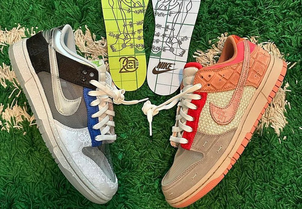 CLOT x Nike Dunk「What The」聯名鞋款高清圖爆出